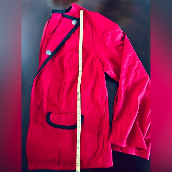 Torrid Red Captain Womens Blazer - Picture 7 of 10